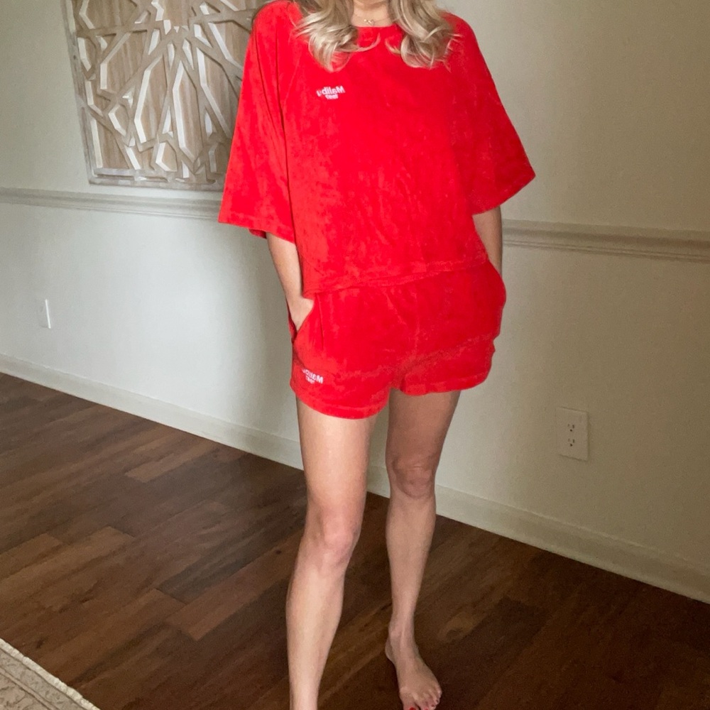 Zara Red Lounge Set